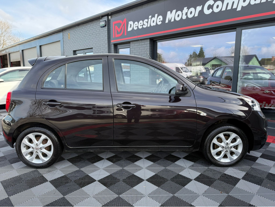 2015 Nissan Micra 1.2 4DR 5DR, CRUISE CONTROL , UPGRADE ALLOYS & REAR SPOILER , FRESH SERVICE & NEW FULL NCT , FREE NATIONWIDE DELIVERY , TRADE INS ACCEPTED , WARRANTY INCLUDED IN PRICE. €7,950