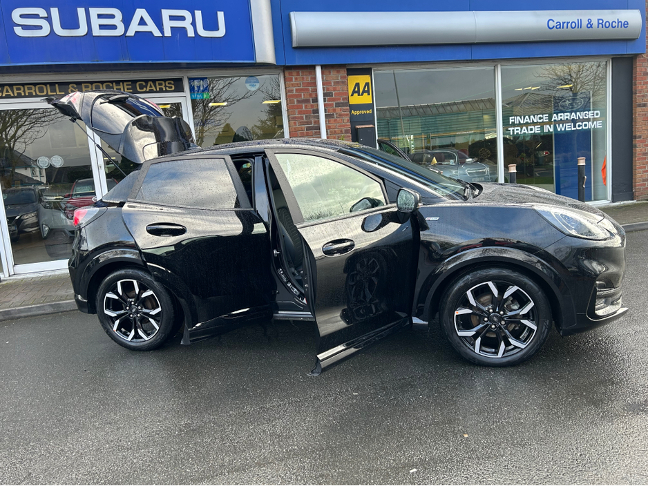 2023 Ford Puma ST-LINE X MHEV- Stunning in Panther Black with ST Detail - Top Trade-Ins & Great Finance Deals - Assured Dealer Warranty - €21,950