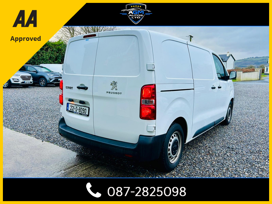2022 Peugeot Expert ACTIVE STANDARD 1.5 HDI 100 4DR €13,780