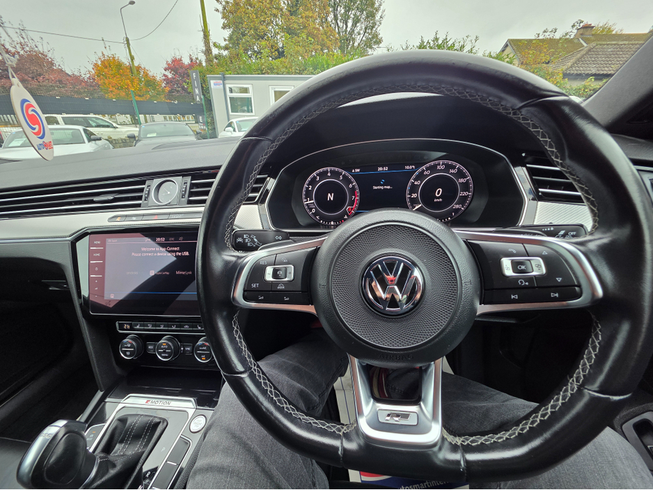 2018 Volkswagen Arteon ( 182 ) R-LINE EDITION 2.0 TSI 280BHP LOW ROAD TAX  360 CAM BEST RADIO-NAV VIRTUAL COCKPIT ALL ASSISTANCE €26,500
