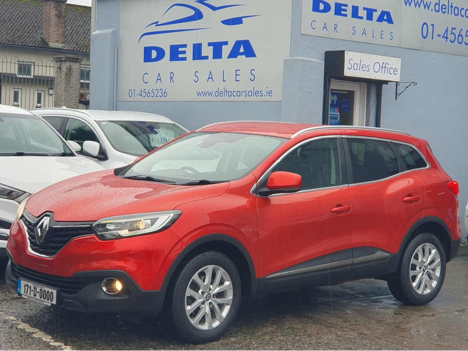 2017 Renault Kadjar DYNAMIQUE NAV 1.5 DCI 110BHP NCT 03/28 FINANCE AVAILABLE @ €49 PER WEEK TOUCH SCREEN MEDIA/ SAT NAV/ BLUETOOTH/ PARKING SENSORS/ ELECTRONIC HANDBRAKE/ HISTORY CHECKED €10,900