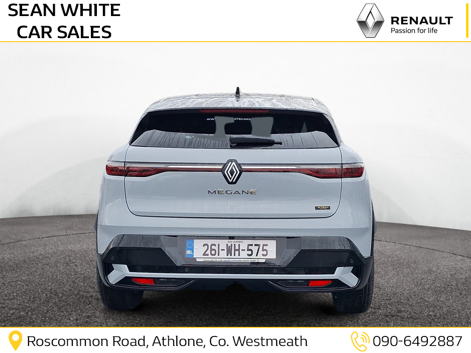 2026 Renault Megane TECHNO EV60 220BHP AC11K