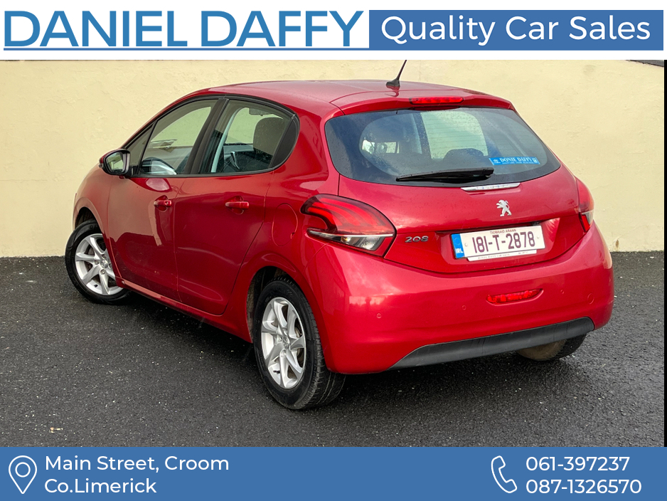 2018 Peugeot 208 ACTIVE 1.2 68 4DR €9,250