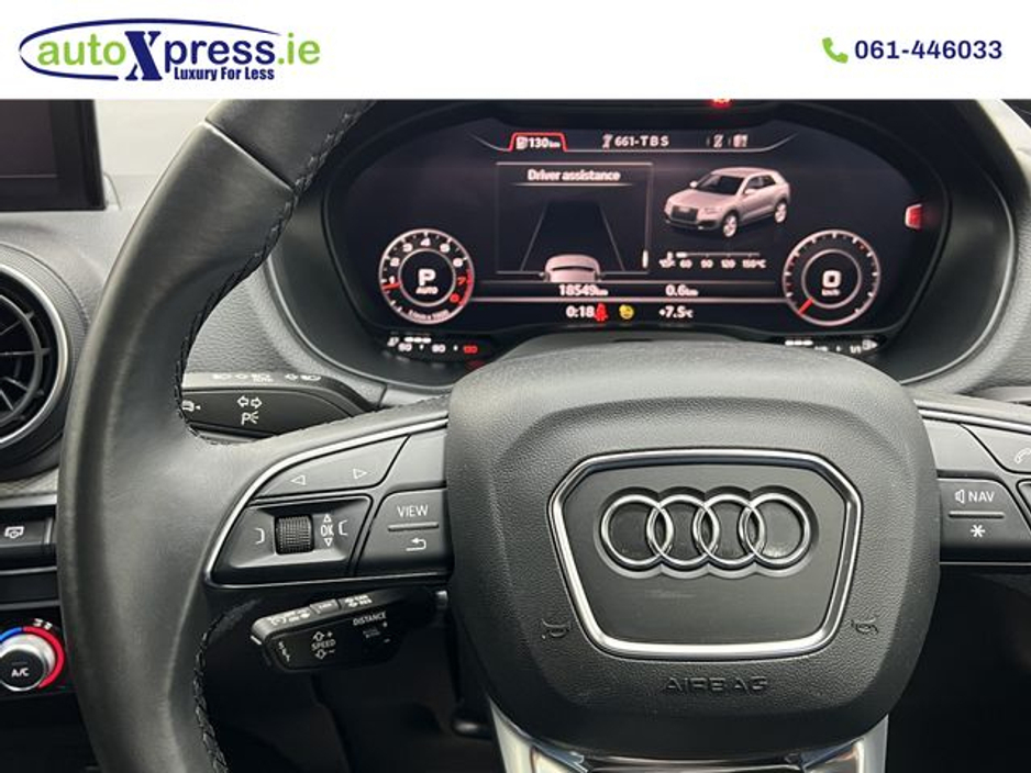 2022 Audi Q2 35TFSI ADVANCED Automatic, Reversing camera LOW MILES €29,995