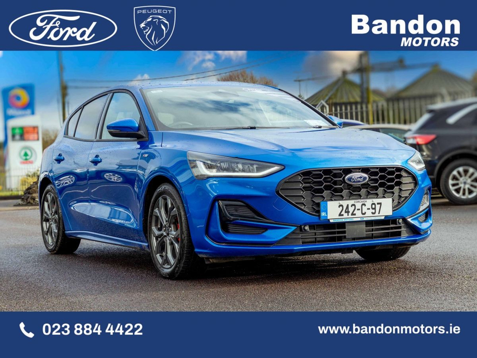 2024 Ford Focus 2024 Ford Focus Blue Low Mileage ST-Line 1.0L EcoBoost 125PS mHEV €28,750