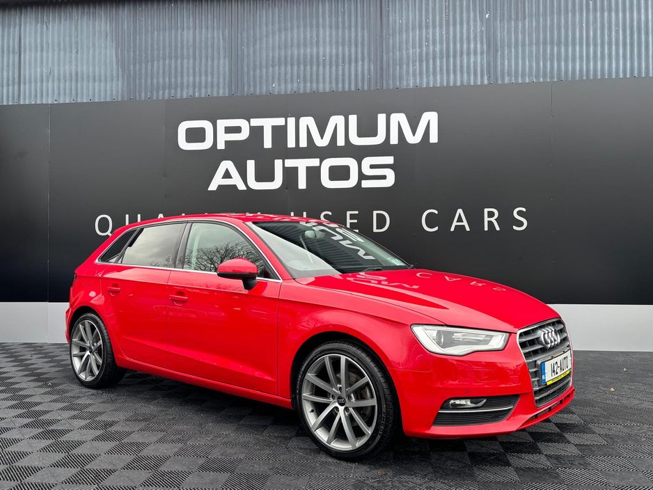 2014 Audi A3 Audi A3 1.4tfsi, petrol, auto, fully loaded with spec 18"alloys €13,750