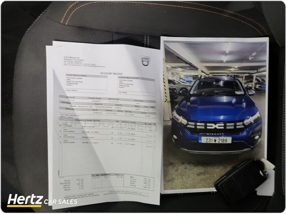 2023 Dacia Sandero Stepway EXPRESSION CVT 1.0 Petrol Automatic €16,995