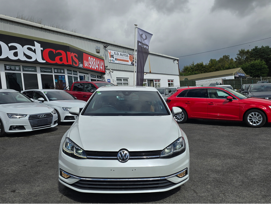 2018 Volkswagen Golf 1.4 TSI TAN LEATHER SEAT MK7.5 FACE-LIFT DYNAUDIO SOUND -NAVI VIRTUAL CLOCKS ANDROID AUTO CARPLAY BLIND SPOT LANE ASSIST REAR TRAFFIC ASSIST - €18,950