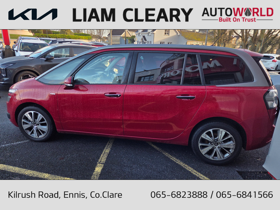 2015 Citroen Grand C4 Picasso GRAND 1.6 BLUE HDI 1 120 EXCLUSIVE + 120BHP 5DR €9,250