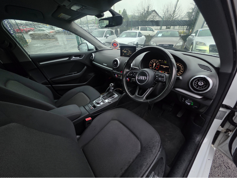 2017 Audi A3 1.4 TFSI NAVI VIRTUAL CLOCKS ANDROID AUTO CARPLAY SIMI DEALER LOW TAX BAND €17,950