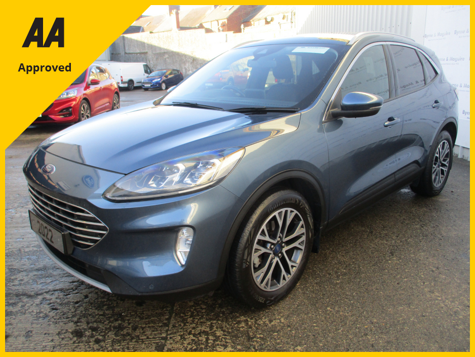 2022 Ford Kuga AUTOMATIC 1.5 TD TITANIUM   EDITION. ONE CAREFUL OWNER.  FULLY SERVICED  WITH 12 MONTHS WARRANTY AND 12 MONTHS AA COVER !! €33,950