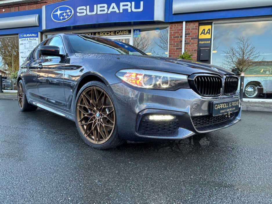 2019 BMW 5 Series M-Sport Performance Pack - Stunning Bronze Alloy Upgrade - Trade-in Welcome & finance arranged - Nct & Tax - Assured Dealer Warranty - €26,950