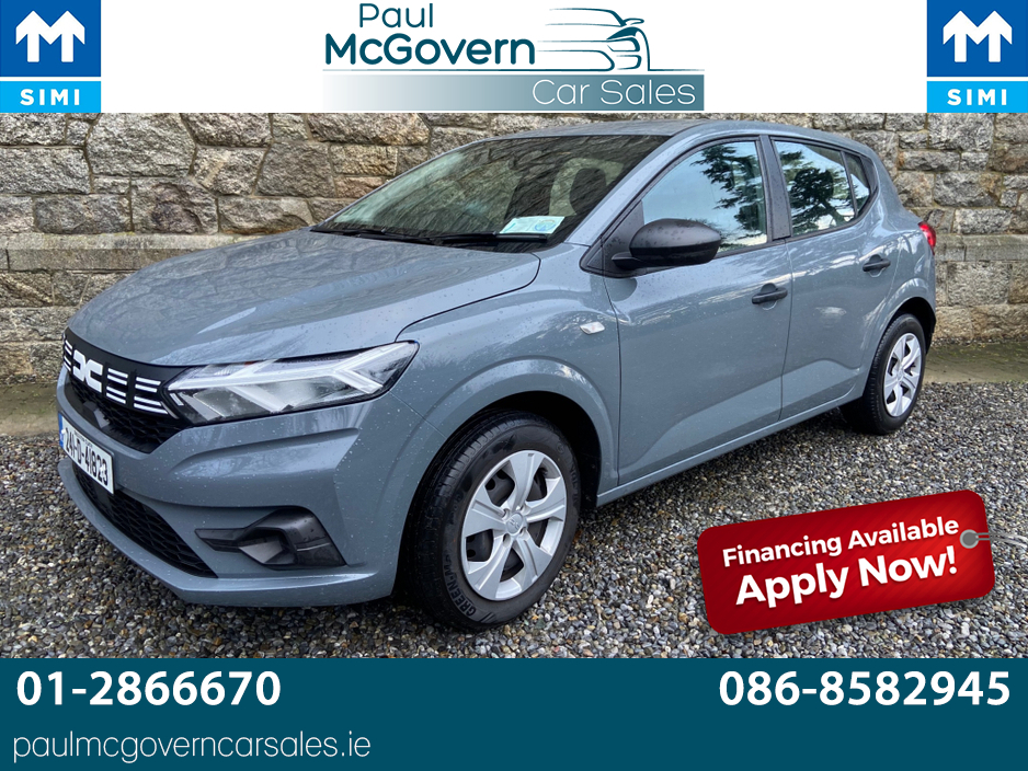 2024 Dacia Sandero ESSENTIAL TCE 90 5SPEED **//**MANUFACTURE WARRANTY APRIL 2027**//**€190 ROAD TAX**//**FINANCE ARRANGED**//**NEW MODEL!! €16,888