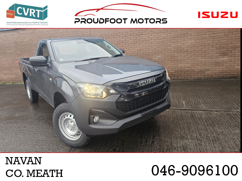 2026 Isuzu D-MAX 1.9 AUTO Single Cab - Price Plus Vat €34,950