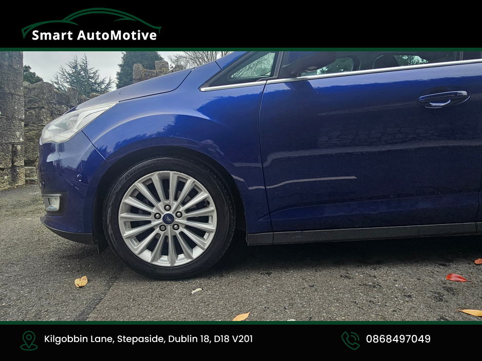 2017 Ford C-Max Titanium 1.5 Tdci Manual * Low Mileage * Only One Previous Owner * Great Condition Throughout * New NCT 02.2028 * Fully Serviced and Professionally Valeted * Top Specification *  6 Months Warranty * €10,950