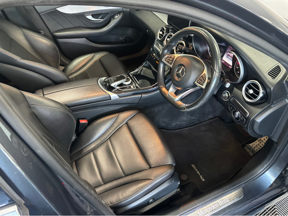 2016 Mercedes-Benz C Class MERCEDES BENZ C CLASS AMG LINE PREMIUM 4DR AUTO*PANORAMIC SUNROOF*HEATED BLACK LEATHER ELECTRIC MEMORY ADJUSTABLE SEATS*REVERSE CAMERA*ELECTRIC TAILGATE*KEYLESS ENTRY & START*FINANCE AVAILABLE* €18,950