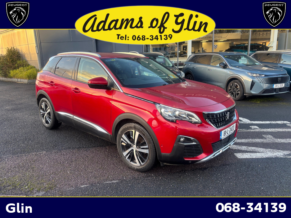 2018 Peugeot 3008 ALLURE 1.6 BLUE HDI 120 4 4DR