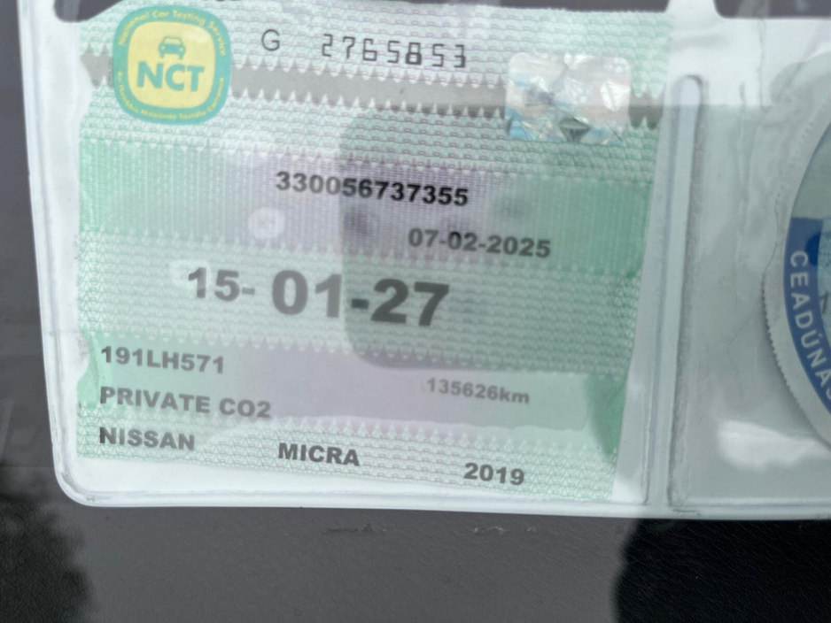 2019 Nissan Micra 1.0T SV €10,450