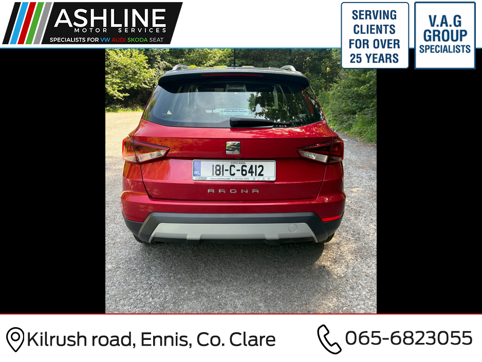 2018 SEAT Arona [RESERVED] 1.0 TSI 115HP XCELLENCE 5DR €12,950