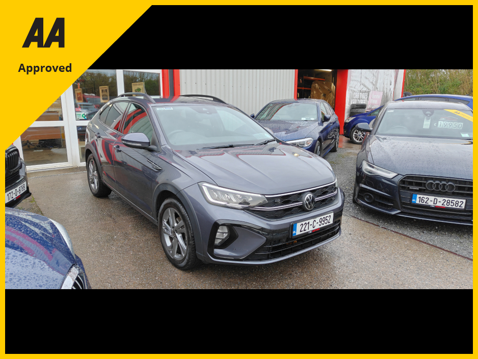 2022 Volkswagen Taigo 2022 R-LINE 1.0 TSI 110HP MANUAL 42,500 Kilometers €22,950