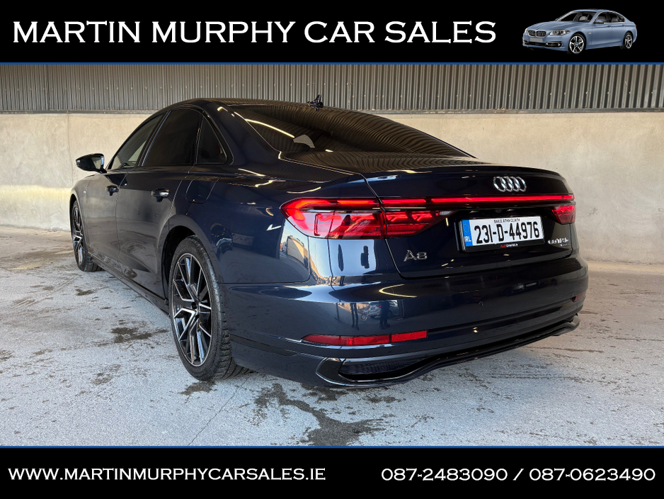 2023 Audi A8 3.0 TFSI BLK ED 60 QUATTRO 462 BHP €60,950