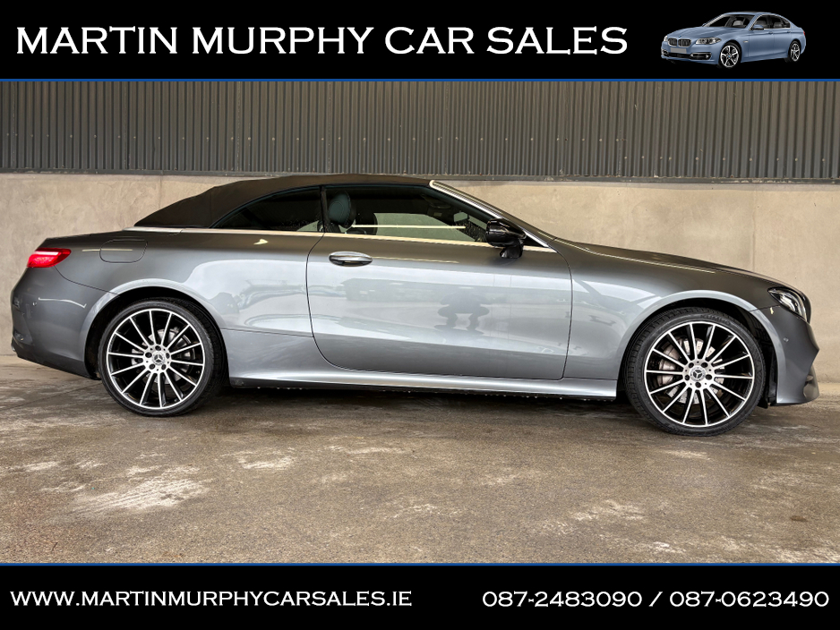 2019 Mercedes-Benz E Class E220 D AMG LINE 4MATIC SOFT TOP CABRIOLET €37,950