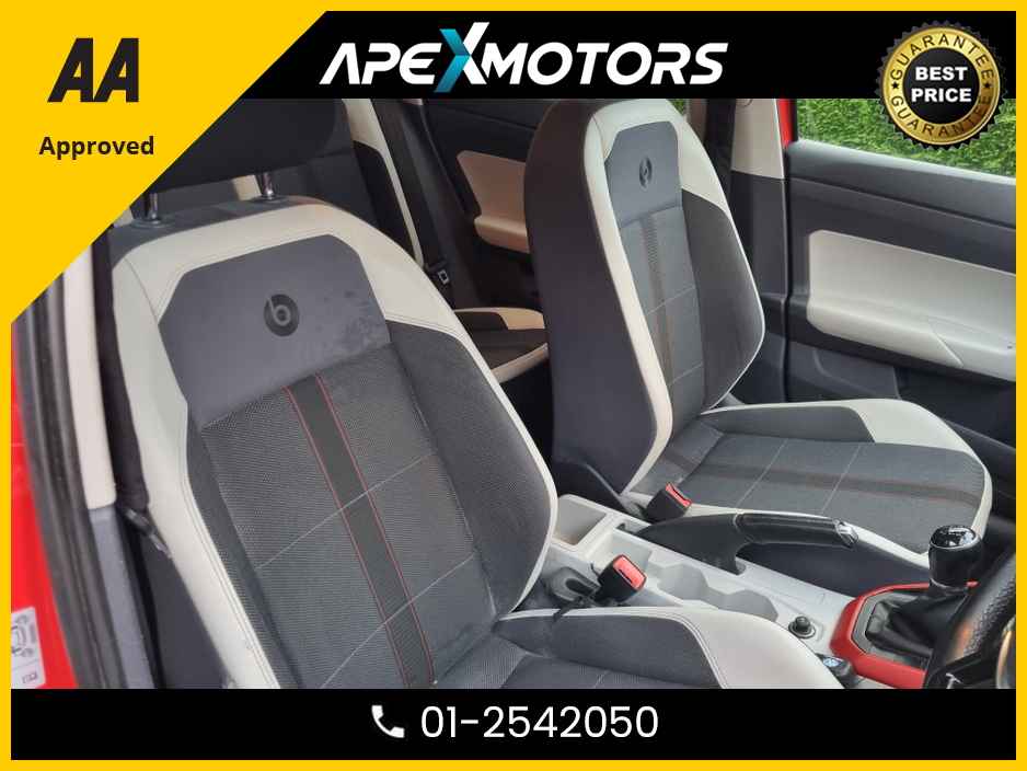 2019 Volkswagen Polo FINANCE ARRANGED * 1.0 BEATS EVO 80PS 5DR * TOP SPEC 5DR * NEW NCT JAN-28 * IMMACULATE * STAMPED SERVICE HISTORY * AA APPROVED * 101 SAFETY CHECKLIST * COLOUR REVERSE CAMERA * TOP-SPEC 5DR HATCH * LOW €14,949