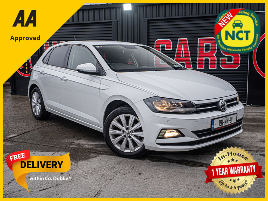 2019 Volkswagen Polo 2019 VW Polo 1.0 CL/Carplay/New NCT/1yr warranty €16,888