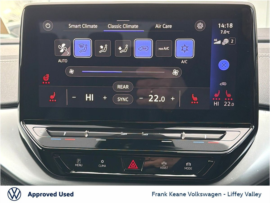 2023 Volkswagen ID.4 52KWH STYLE 148HP *PANORAMIC GLASS ROOF* *REAR VIEW CAMERA* *GRENADILLA BLACK METALLIC* *IQ HEADLIGHTS* *PCP FINANCE AVAILABLE* €27,495