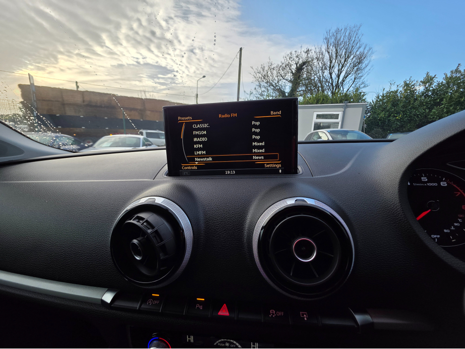 2016 Audi A3 1.4 TFSI PRIVACY GLASS REVERSING CAMERA - PARKING SENSORS ALLOYS - SIMI DEALER - LOW ROAD TAX BAND €15,950