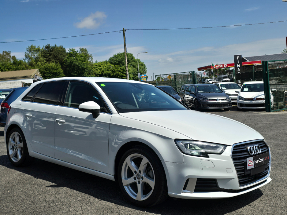 2019 Audi A3 ( 192 ) 1.4 TFSI SPORT VIRTUAL COCKPIT - NAVIGATION -CARPLAY ANDRIOD PACK - REVERSING CAMERA / PARKING SENSORS - DRIVE MODE   - LOW ROAD TAX BAND SIMI    MAIN DEALER - €22,950