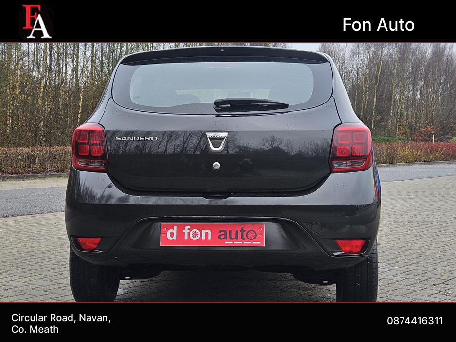 2018 Dacia Sandero 1.0 PETROL AMBIANCE MODEL** NEW NCT01/28*SERVICED*FINANCE*WARRANTY *CALL 0874416311 €6,995