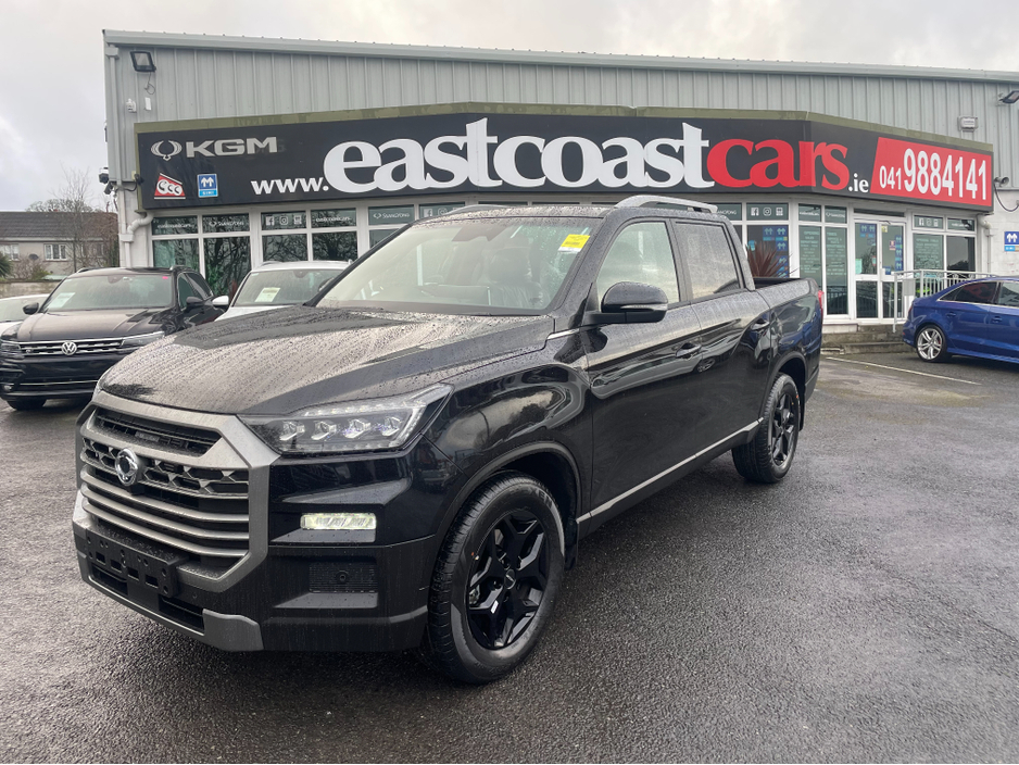 2025 KGM Musso NEW MUSSO EL 2.2 4WD 200 BHP 3.5 TON TOWING CAPACITY AUTO 5 SEATER PICK UP // 5 YEAR WARRANTY // APPLY FOR FINANCE TODAY // THE BEST VALUE PICK UP IN IRELAND // €40,950