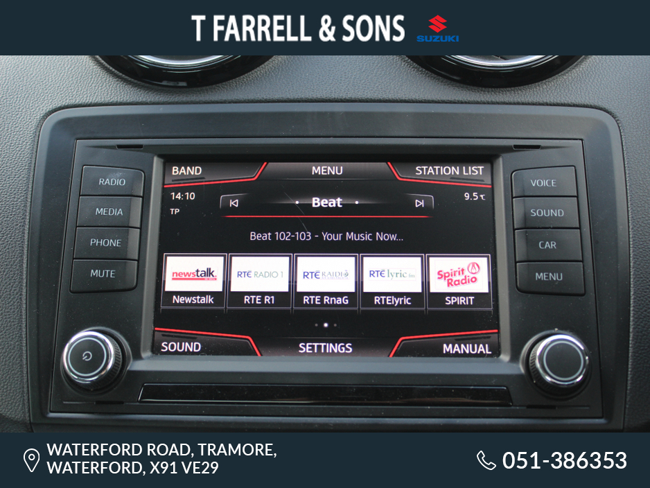 2016 SEAT Ibiza 5DR 1.4 TDI 75HP SPORT 4DR €10,950