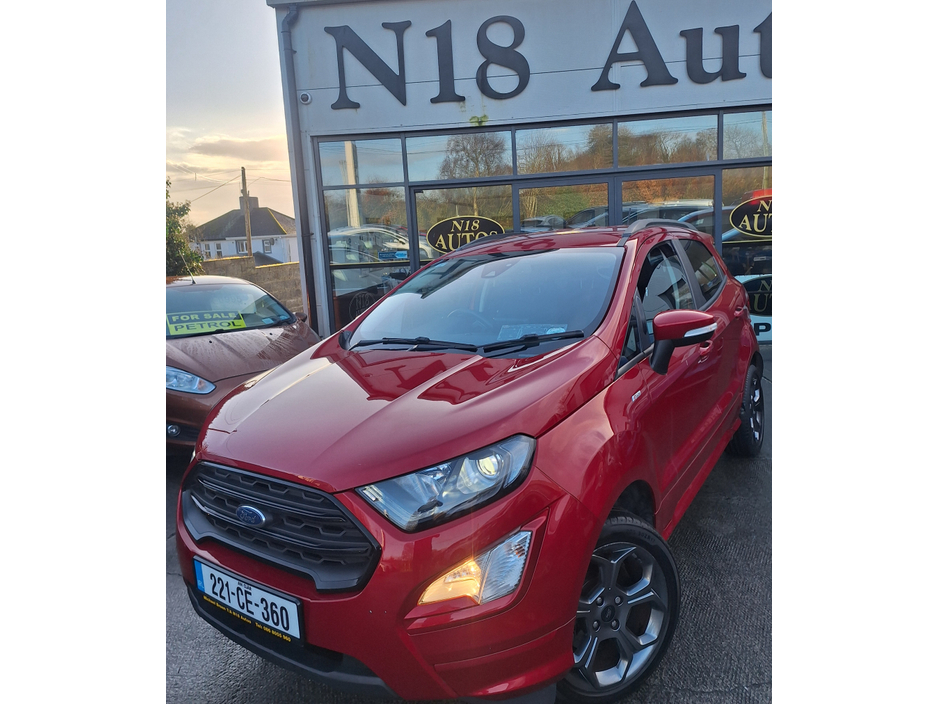 2022 Ford Ecosport ST-LINE 1.0T 125PS M6 4DR €19,500
