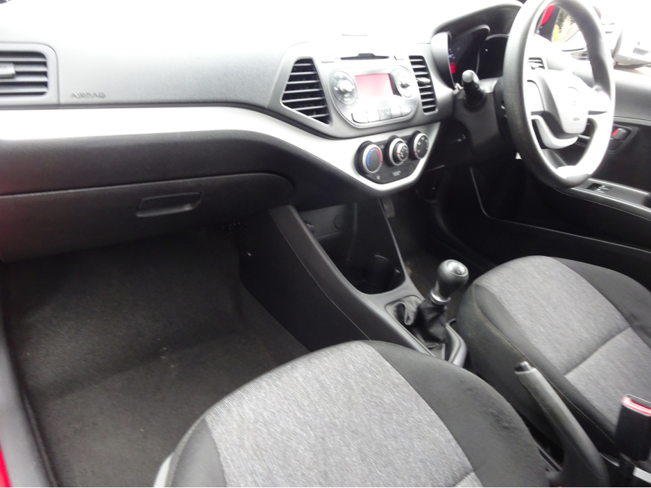2013 Kia Picanto 1.0 PETROL 5 DOOR 68BHP LOW MILEAGE KEY 71 €6,450