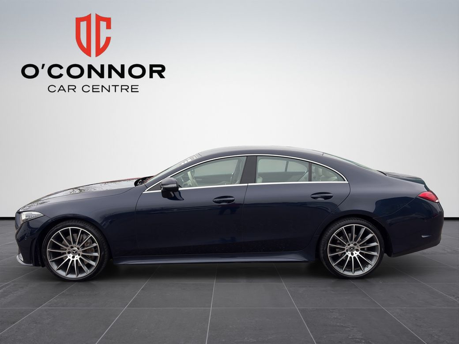 2019 Mercedes-Benz CLS Class "Blue beauty outside, white luxury inside — this CLS is pure class in motion" €38,888