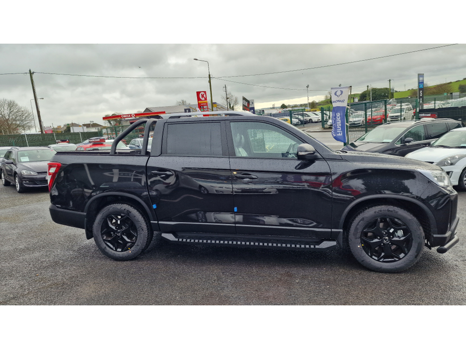 2025 Ssangyong Musso EL 2.2 BLACK EDITION * 4WD 200BHP AUTO 5 SEATER PICK UP // €40750  PLUS VAT 5 YEAR WARRANTY // APPLY FOR FINANCE TODAY // THE BEST VALUE PICK UP IN IRELAND // €40,950