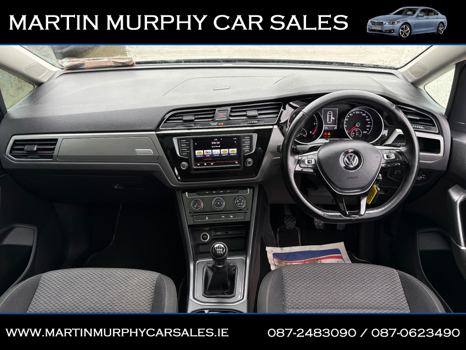 2016 Volkswagen Touran COMFORTLINE 1.6 TDI 110 BHP €12,950