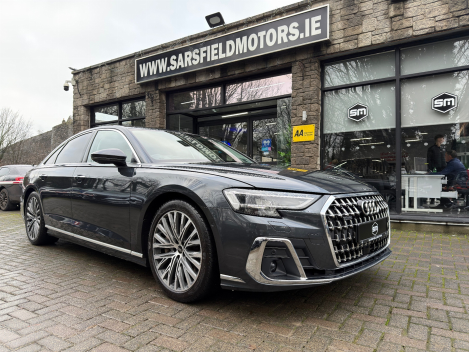 2023 Audi A8 60 TFSIE QUATTRO LUXURY. FSH. FINANCE ARRANGED. SIMI. AA APPROVED. OPEN 7 DAYS A WEEK BY APPOINTMENT €49,999