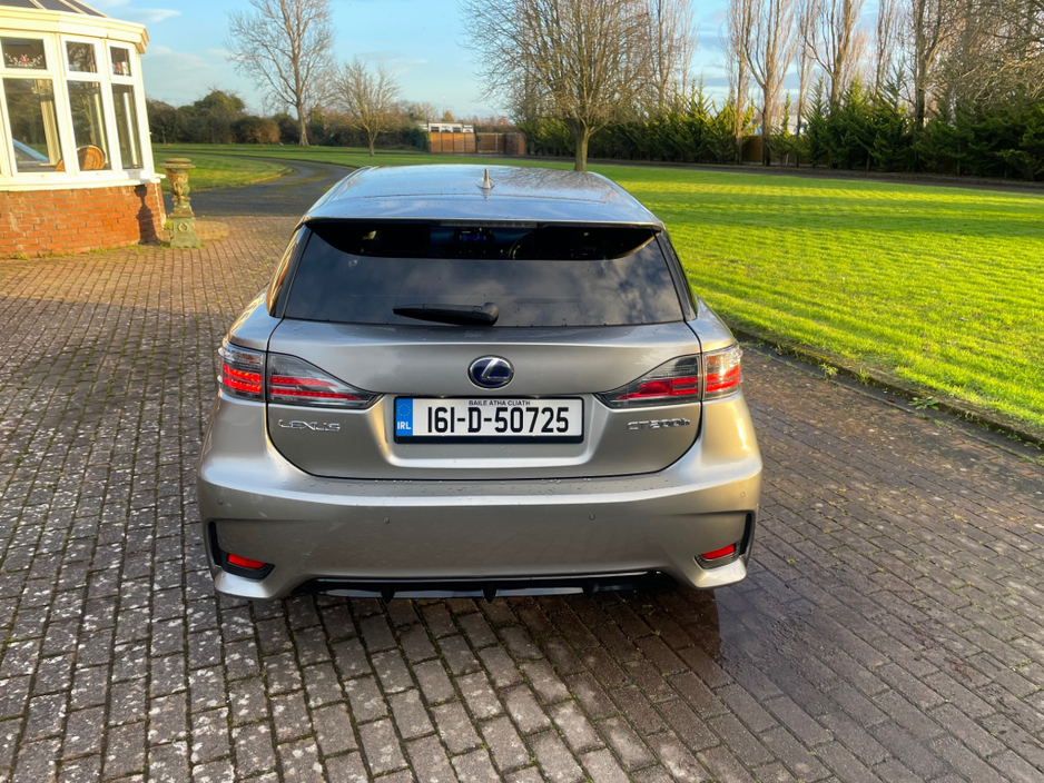 2016 Lexus CT 200 h CT 200H SPORT CVT 5DR AUTO 1.8 136BHP €12,950