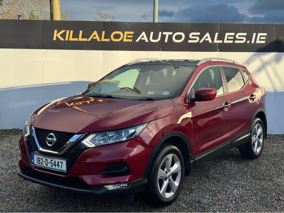 2018 Nissan Qashqai 1.6 SV 18 4DR pan roof €15,950
