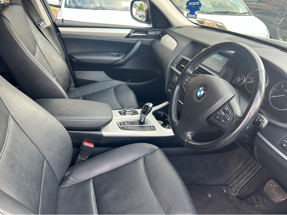 2012 BMW X3 AUTOMATIC //4 WHEEL DRIVE////ORIGINAL IRISH CAR WITH BRAND NEW NCT UNTIL 3/2027///LOW TAX JUST 400E//GREAT VALUE JEEP €9,999