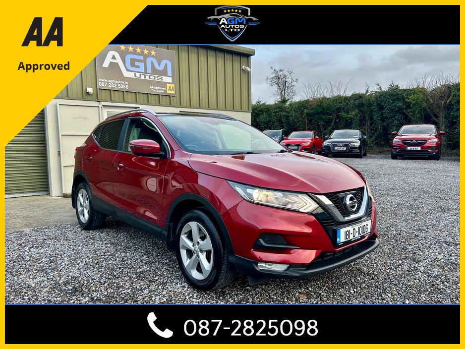 2018 Nissan Qashqai 1.2 SV CVT 18 4DR AUTO