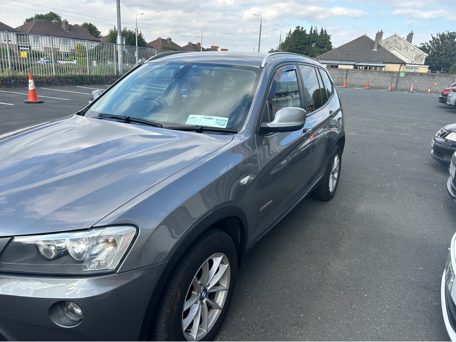 2012 BMW X3 AUTOMATIC //4 WHEEL DRIVE////ORIGINAL IRISH CAR WITH BRAND NEW NCT UNTIL 3/2027///LOW TAX JUST 400E//GREAT VALUE JEEP €9,999