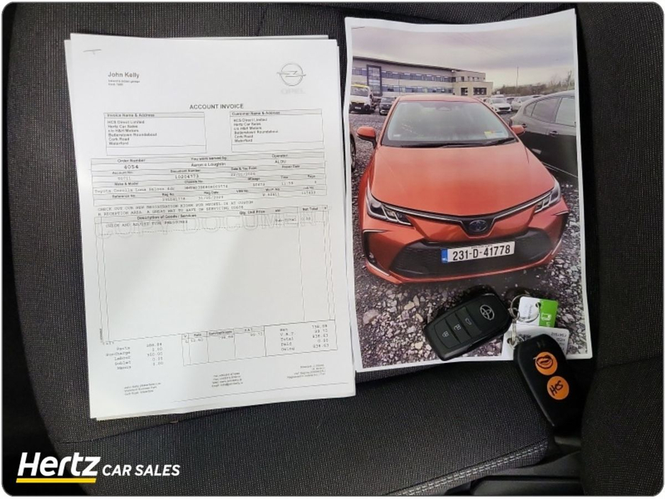 2023 Toyota Corolla LUNA SALOON 1.8 Petrol Automatic €22,795