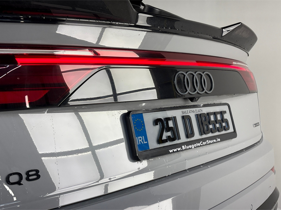 2025 Audi Q8 60 TFSIE 490PS**PANORMAIC ROOF**23" ALLOYS**MAXTON DESIGN BODYKIT**GREY LEATHER INTERIOR**FRONT HEATED ELECTRIC MEMORY SEATS**AMBIENT LIGHTING**REVERSE CAMERA**PARKING SENSORS**TOUCHSCREEN CLIMATE** €94,995