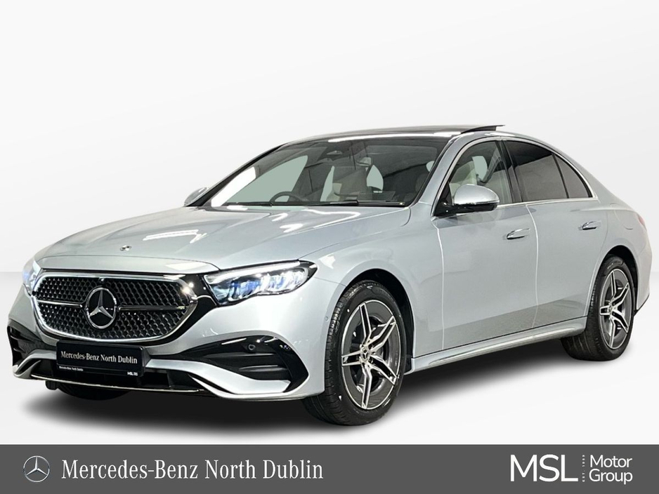 2026 Mercedes-Benz E Class 300e AMG - 19 Inch Alloys - Panoramic Sunroof - Reversing Camera - Ambient Lighting - Sat Nav - Climate Control - Electric Heated Memory Seats - Keyless Start - Apple CarPlay/Android Auto €90,654