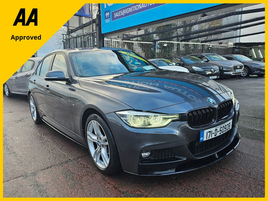 2017 BMW 3 Series 320 D, M SPORT, LOW MILEAGE, BODY KIT, AUTOMATIC, LEATHER, IRISH CAR, NEW NCT, FINANCE, WARRANTY, 5 STAR REVIEWS €20,995