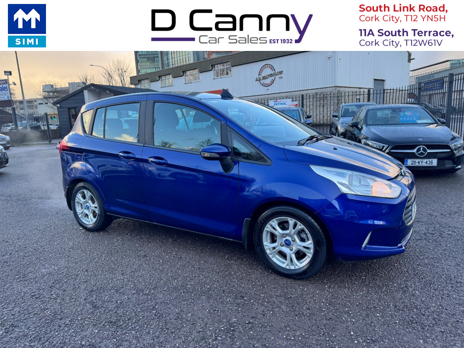 2017 Ford B-Max 1.5 TDCI 75PS M5 2012.75 4DR €10,750